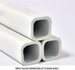 otomatik nipel kare boru 22*22 mm