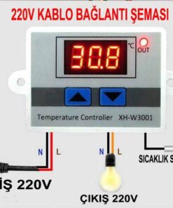XH - W3001 Isı Kontrol ünitesi